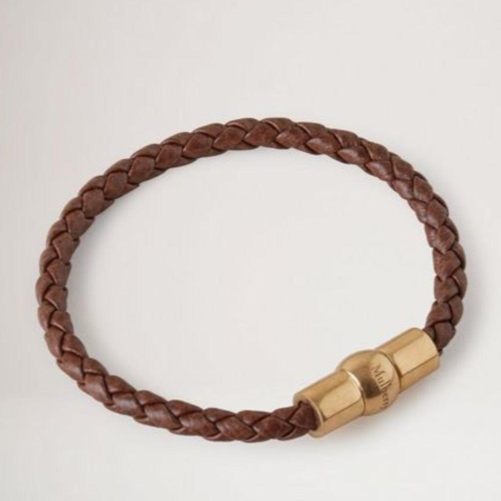 Mulberry Iris Woven Leather Bracelet – QB2375/552G110-001