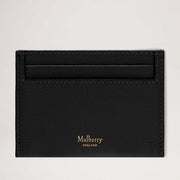 Mulberry-korttikotelo - Continental Credit Card Slip Natural Grain Black 
