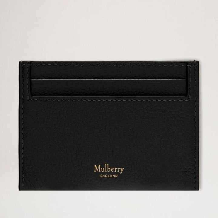 Mulberry Kortholder - Continental Credit Card Slip Natural Grain Black – RL4644/205A100