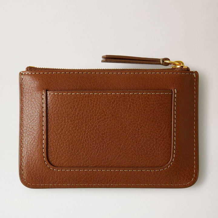 Mulberry Pung - Plaque Small Zip Pouch Oak NVT Legacy – produktbillede 2