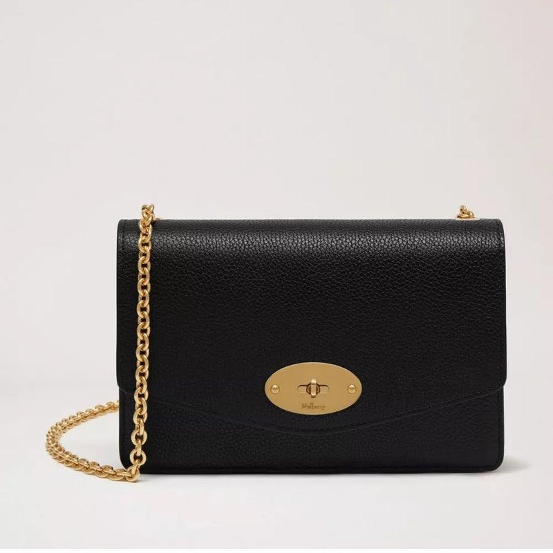 Mulberry - Small Darley Black Small Classic Grain – RL5004/205A100