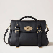 Mulberry-laukku - Alexa Black Heavy Grain 