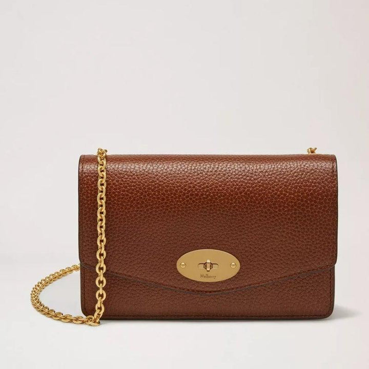 Mulberry Taske - Darley Oak Small Classic Grain Leather – RL7413/552G110