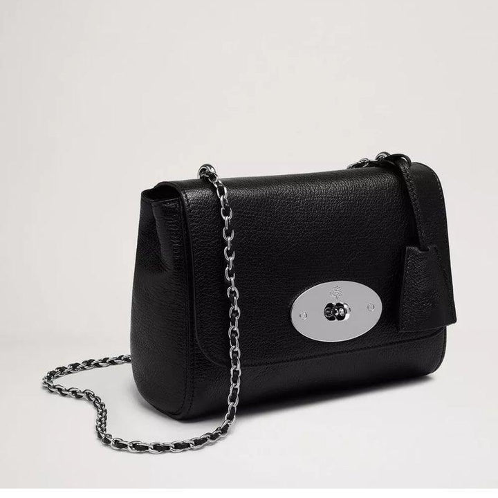 Mulberry Taske - Lily Black Glossy Goat – produktbillede 2