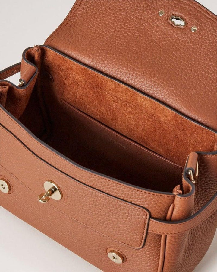 Mulberry Taske -  Mini Alexa Heavy Grain Chestnut – produktbillede 2