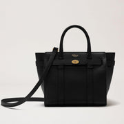Mulberry-laukku - Mini Zipped Bayswater Small Classic Grain Black 