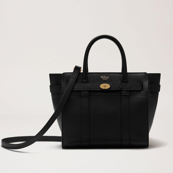 Mulberry-laukku - Mini Zipped Bayswater Small Classic Grain Black – HH4949/205A100