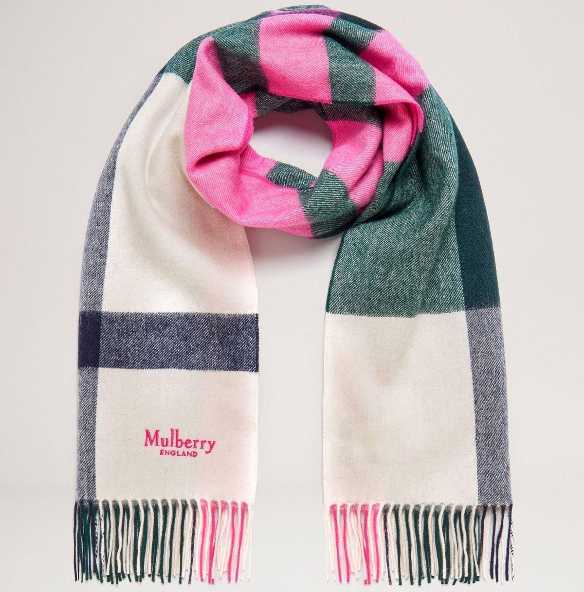 Mulberry Tørklæde Large Merino Wool Scarf 70 x 200 – VS4295/889H130