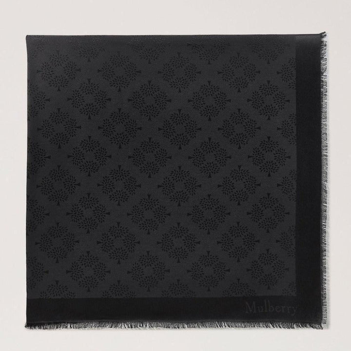 Mulberry Tree Square Silk Black – produktbillede 2