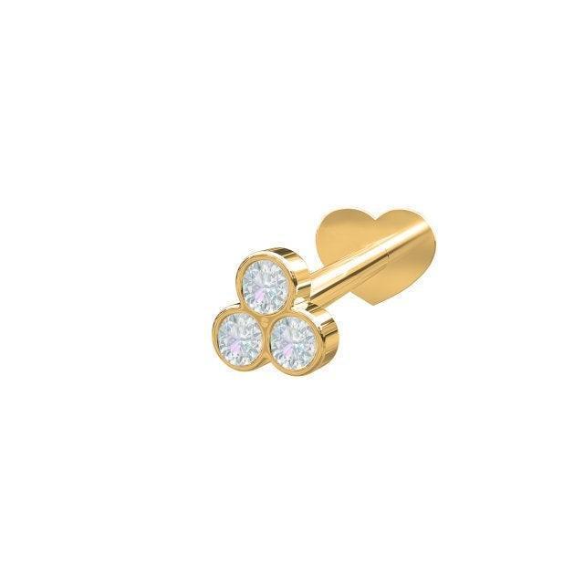 Nordahl 14kt Guld Piercing 0.04ct – 314007BR5