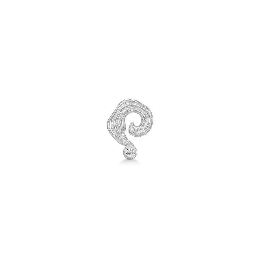 Polar Jewelry Galaxy Sølv Ørering Single – SPG-ST-SL-WZ-00406