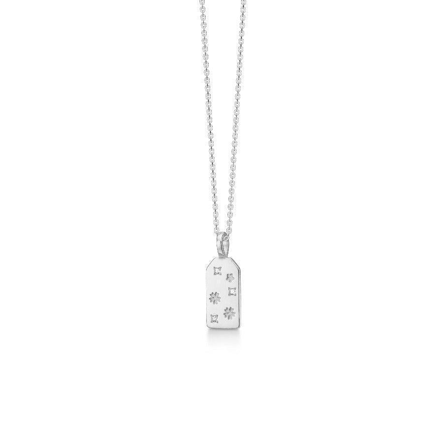 Polar Jewelry Omamori Flower Sølv Halskæde – OMF-NL-SL-WZ-00126