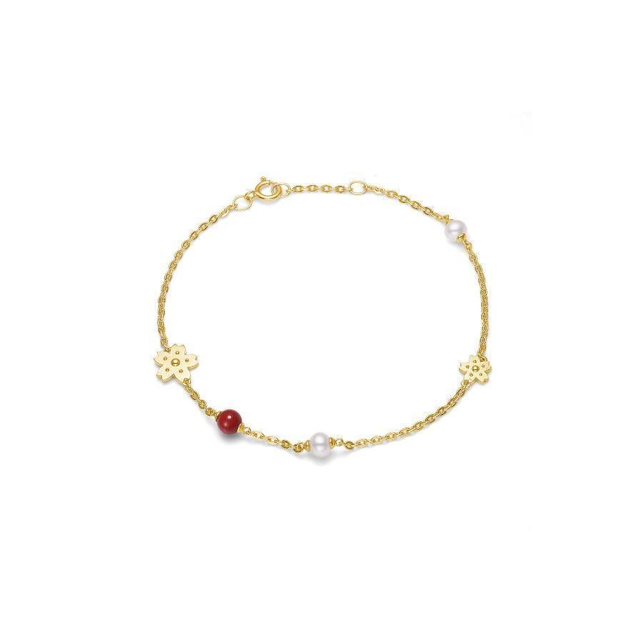 Polar Jewelry Sakura Forgyldt Armbånd – SAK-BR-GD-WP-RC-00133