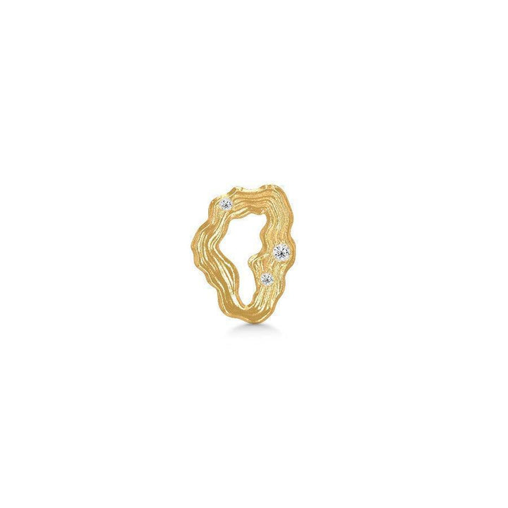 Polar Jewelry Stellar Forgyldt Ørering Single – STE-ST-GD-WZ-00401