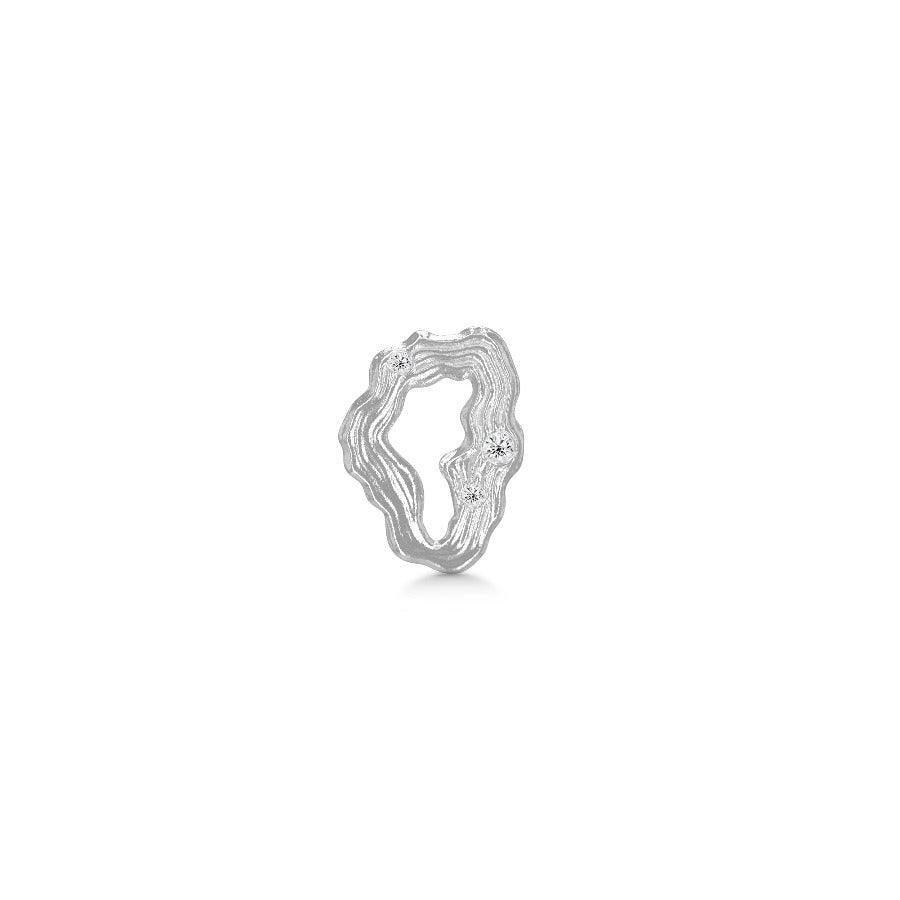 Polar Jewelry Stellar Sølv Ørering Single – STE-ST-SL-WZ-00402