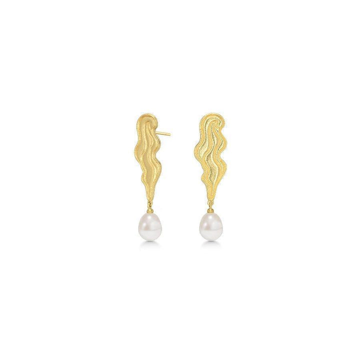 Polar Jewelry The Empress Forgyldte Øreringe – TEM-HS-GD-WP-00205