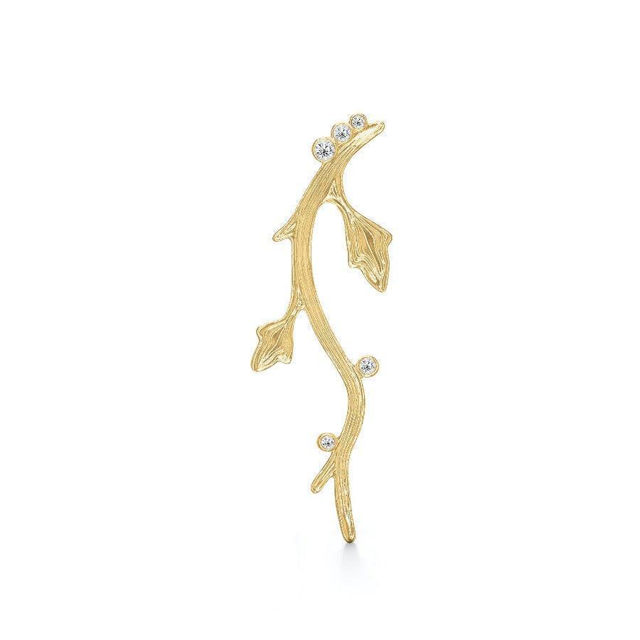 Polar Jewelry The Nightingale ørering left – TNI-ST-L-GD-WZ-00336