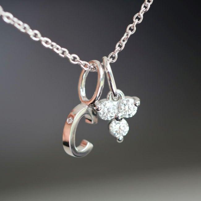 Ro Copenhagen 18kt Fryd Diamant 0,18ct Vedhæng Hvidguld – produktbillede 2