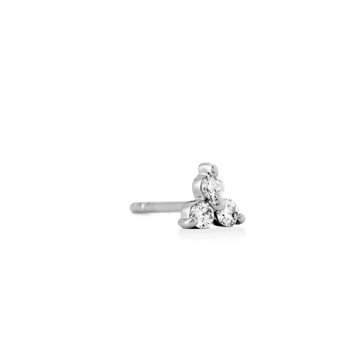 Ro Copenhagen 18kt Fryd Diamant Ørestik 0,075ct Hvidguld – 119282