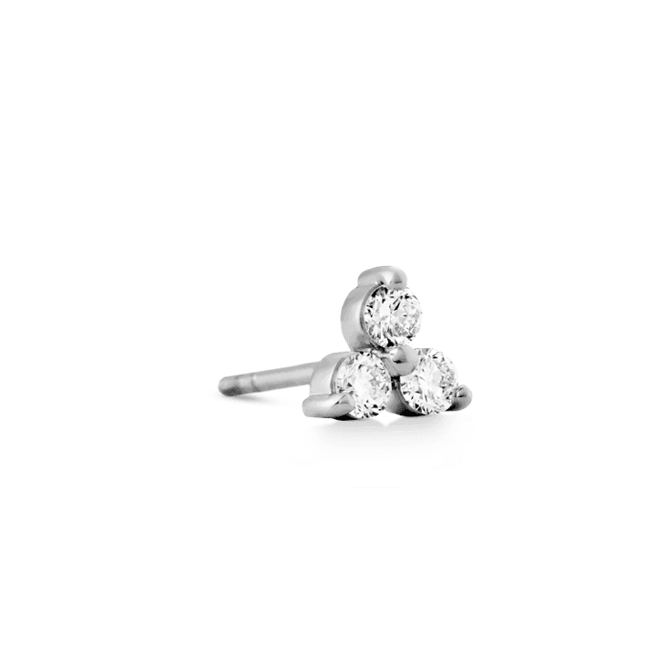 Ro Copenhagen 18kt Fryd Ørestik Diamant 0,18ct Hvidguld – 119284