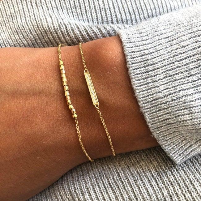 Ro Copenhagen 18kt Rock Beads Me Armbånd – produktbillede 2