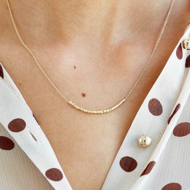 Ro Copenhagen 18kt Rock Beads Me Halskæde – produktbillede 2