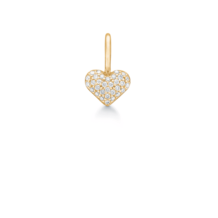 Ro Copenhagen 18kt Rock My Heart Diamant Hjerte Vedhæng – 121371