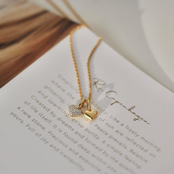 Ro Copenhagen 18kt Rock My Heart Diamant Hjerte Vedhæng Hvidguld – produktbillede 2
