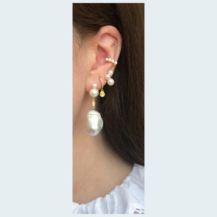 The Earring Shop Chérie Perle Ørering - FW2014 – produktbillede 2