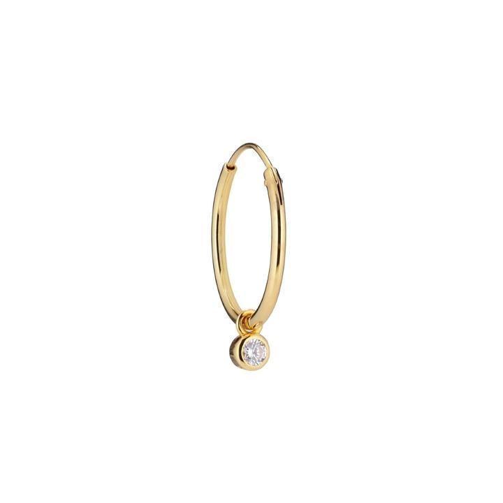 The Earring Shop Golden Hour Forgyldt Hoop - SS2013 – SS2013