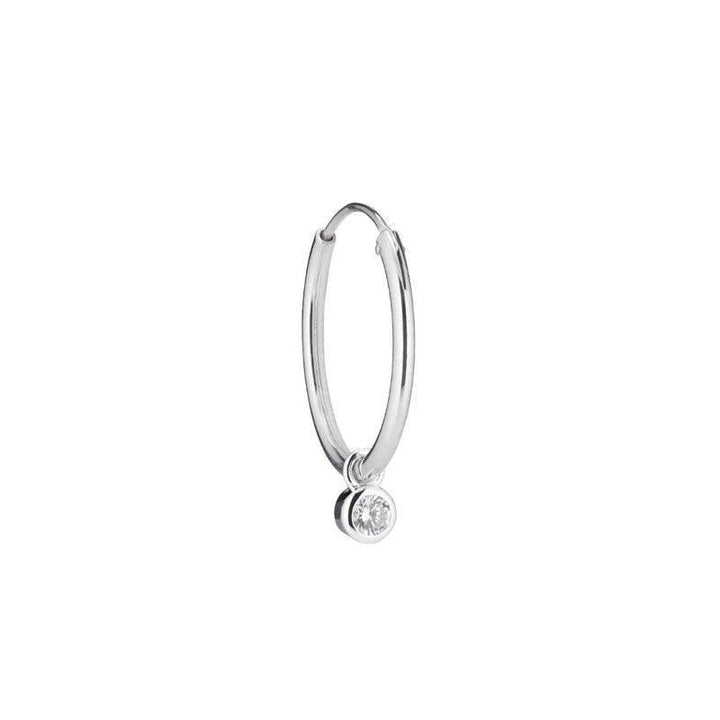 The Earring Shop Golden Hour Sølv Hoop - SI2002 – SI2002