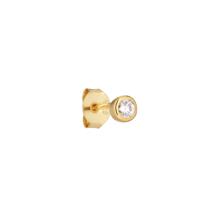 The Earring Shop Petite Hvid Zirkonia Ørestik - SS2114 – SS2114